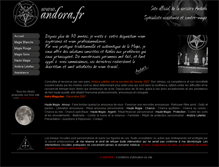 Tablet Screenshot of andora.fr